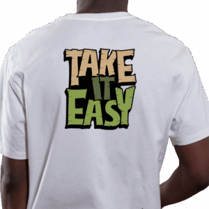 Camiseta Take It Easy Verso